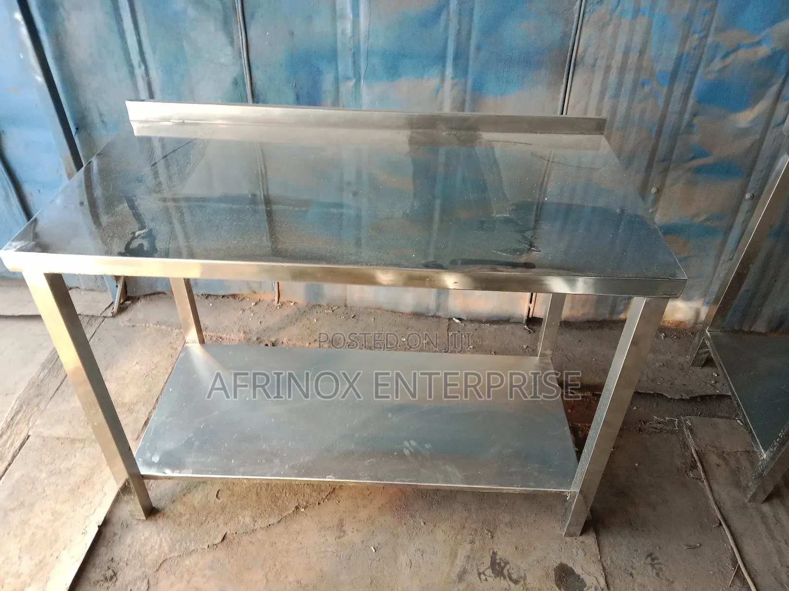 Stainless Steel Worktop Table, 4fts by 2fts