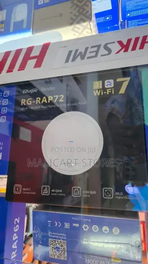 Ruijie Rg-Rap72 Wi-Fi 7 Be3600 Ceiling-Mount Access Point