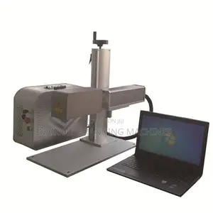 Color Marking Desktop Split Fiber Laser Marking Machine