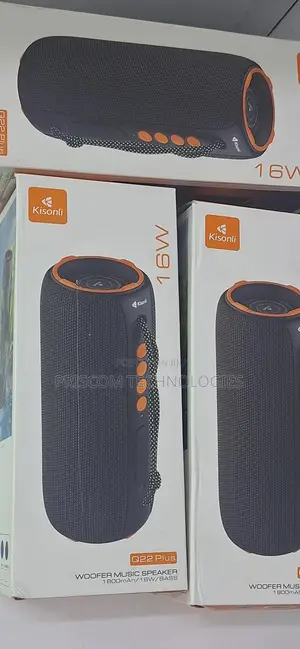 16w Kisonli Wireless Speaker Woofer Rechargeable 1800mah