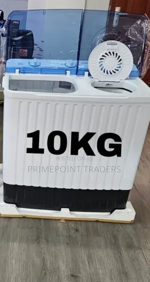 10kg Twin Tub Washing Machine – Smart Cleaning, Big Capacity