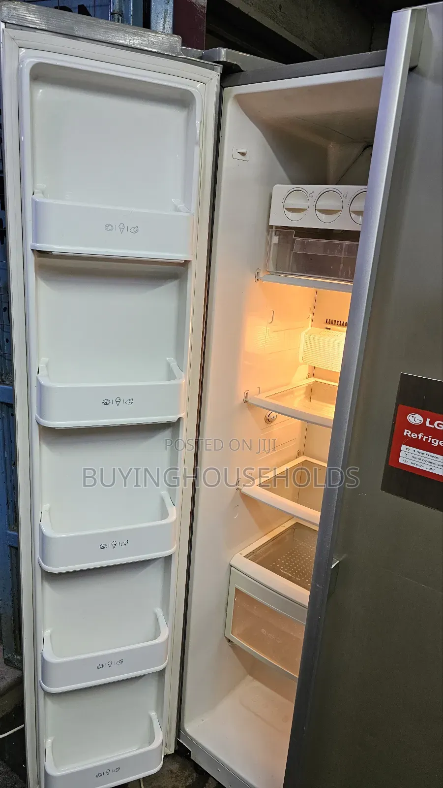 Lg 580l Side by Side Fridge