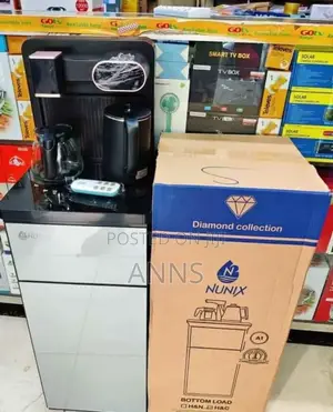 Nunix A1c Water Dispenser With Coffee Maker