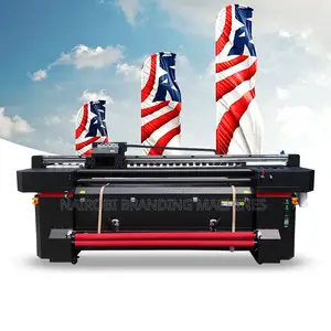2m Flag Sublimation Digital Printing Machine - 4pcs I3200 Print Heads