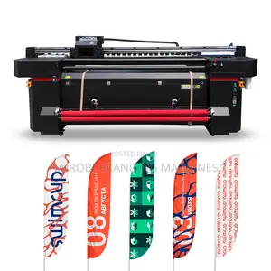 New 2m Sublimation Flag Banner Printer With 4pcs I3200 Print-Head