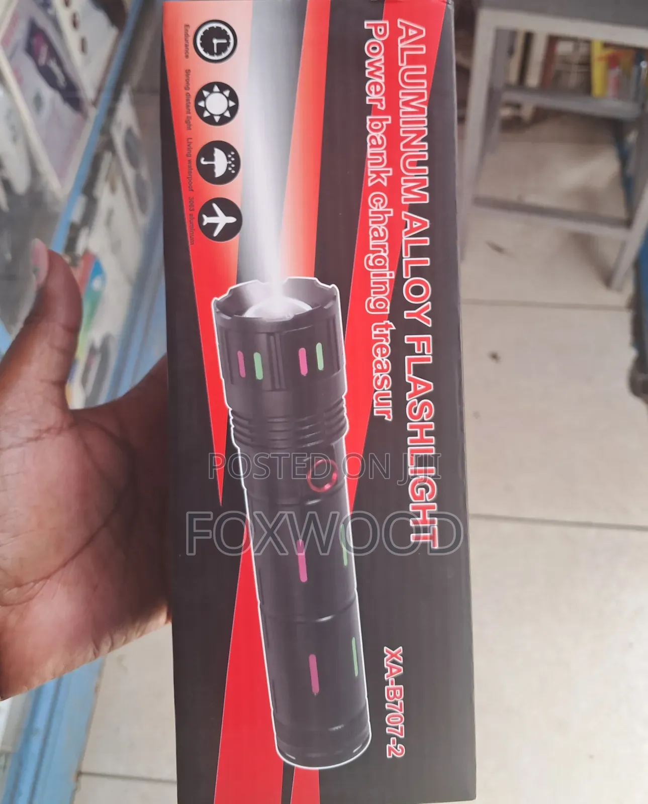 Aluminum Alloy Flashlight Torch