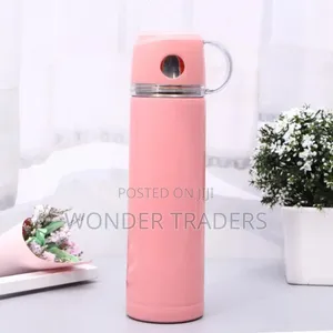 *Double Wall Stainless Steel 500ml Water Botte