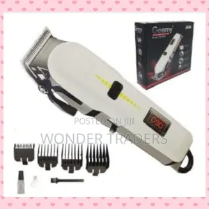 Cordless Rechargeable Geemy Shaver Gm-6008* Ac+Dc Professional Rechar