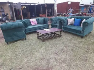 Teal Chesterfield Sofa Set