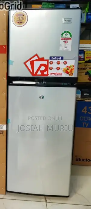 Ramtons Fridge Double Door 138litres Rf349 - 3 Star Rating