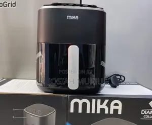 Mika 5l Air Fryer With Digital Touch Control Panel