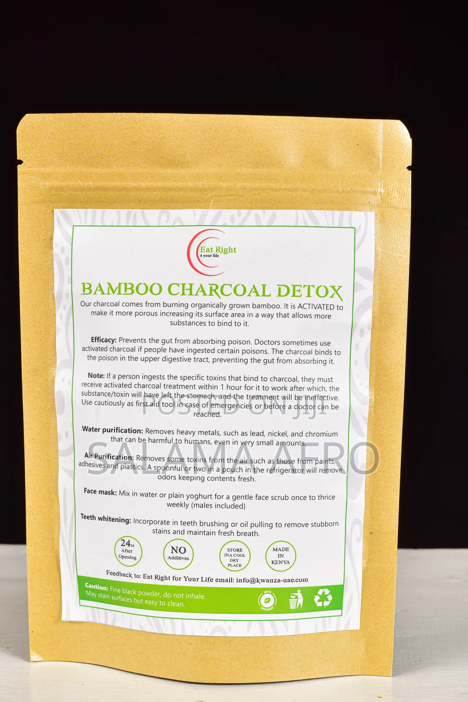 Bamboo Charcoal (Organic)
