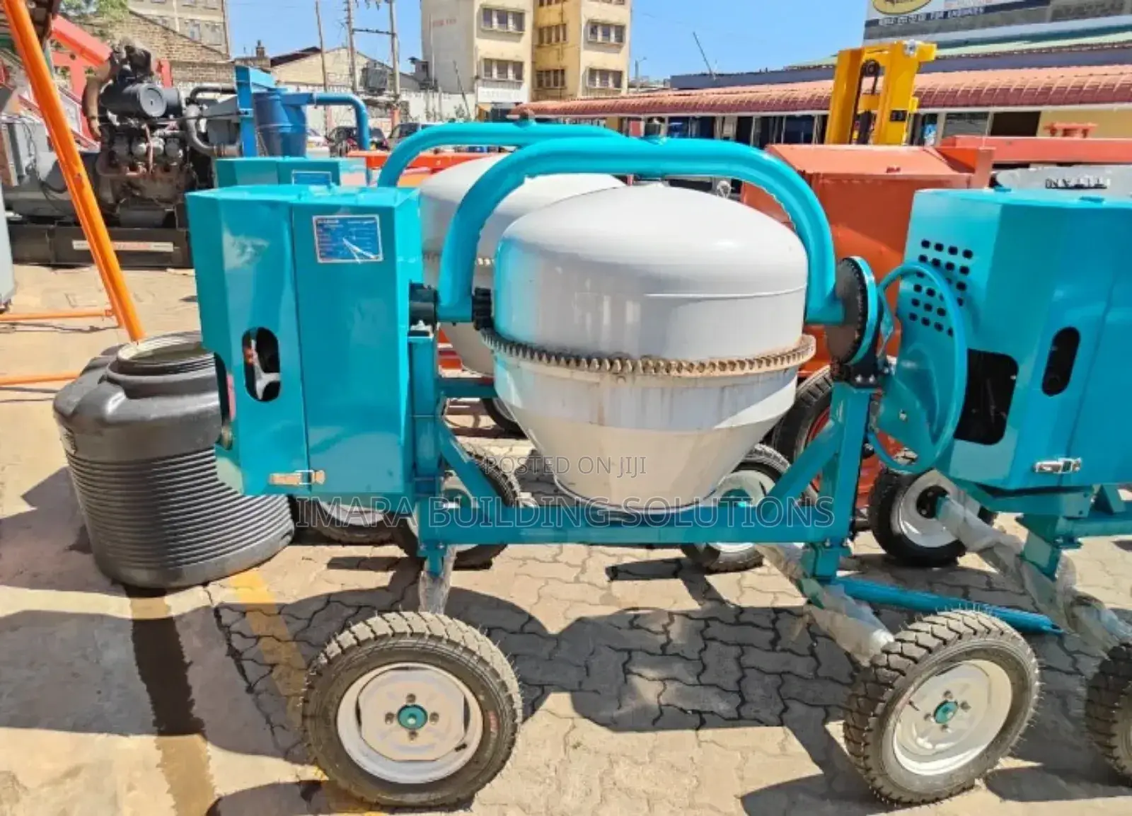 Aico Maxblend 400l Portable Construction Mixer