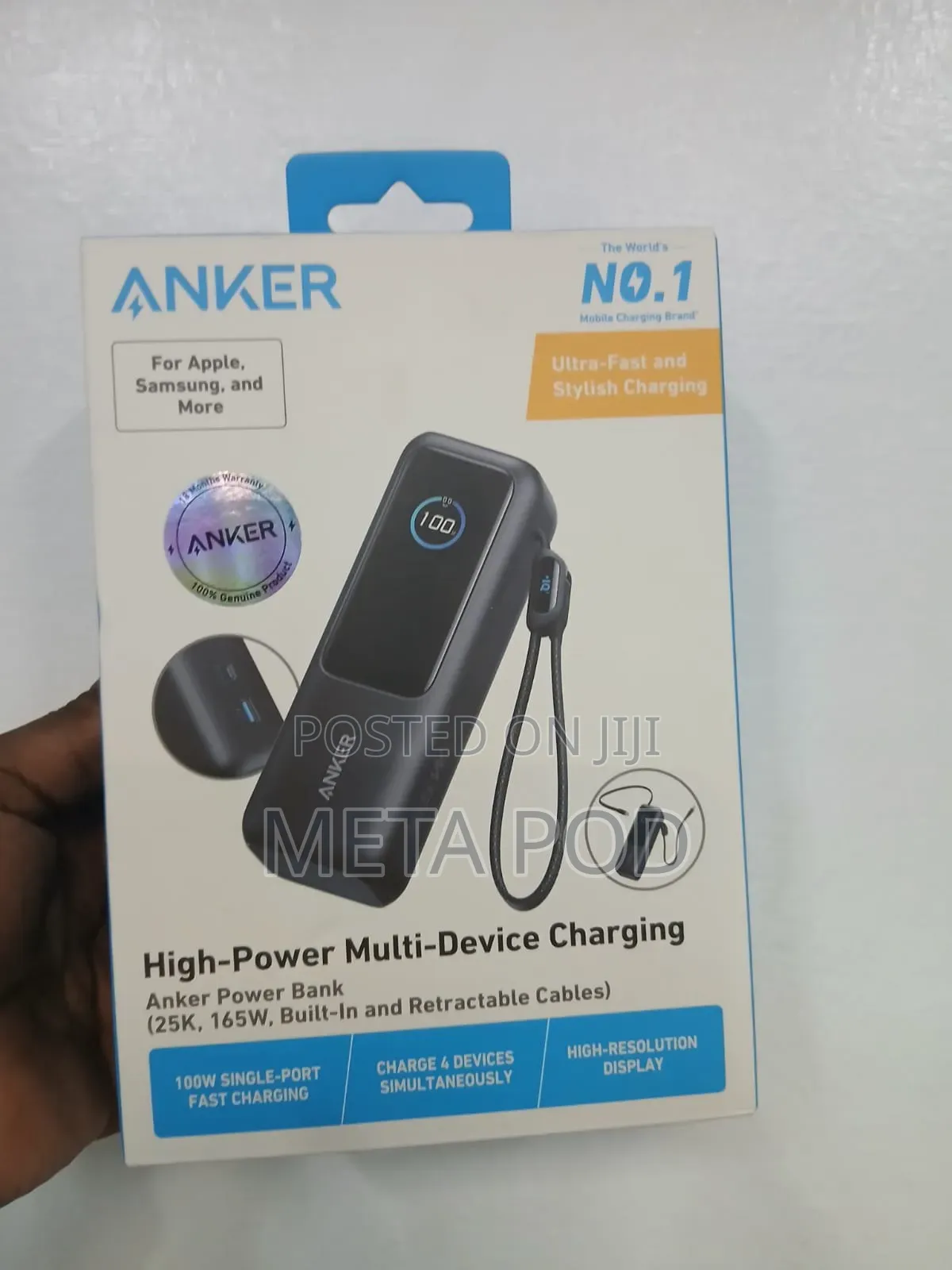 Anker High-Power Multi-Device Charging Power Bank