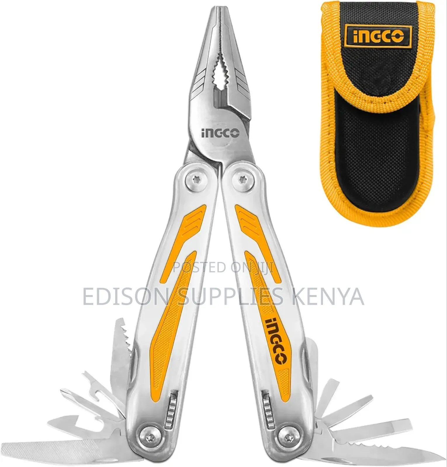 Multi Tool Ingco Foldable Multi-function Tool 15-in-1 Pliers Cutter