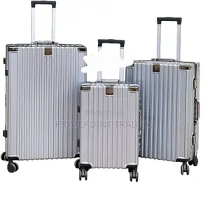 3 in 1 Laxurious Managerial Bossy Aliminium Flame Zippless Suitcase