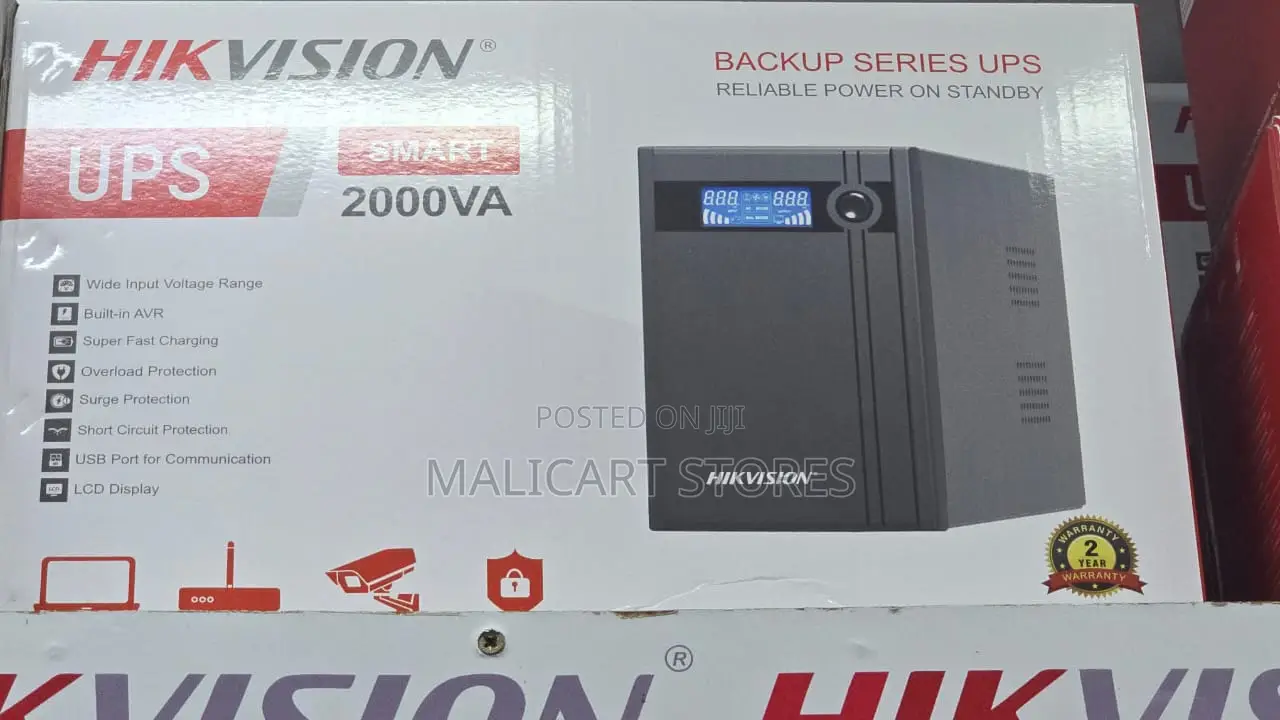 Hikvision Back-Up Ups-2000va