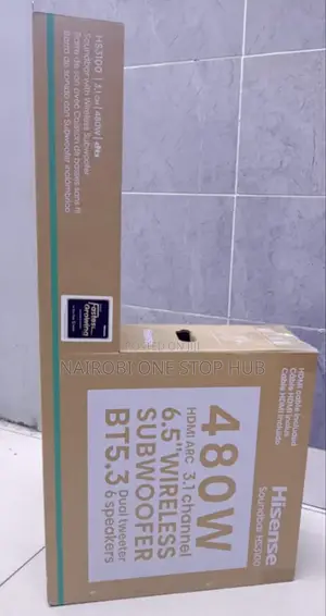480w Hisense Soundbar + 6.5" Subwoofer | 3.1ch