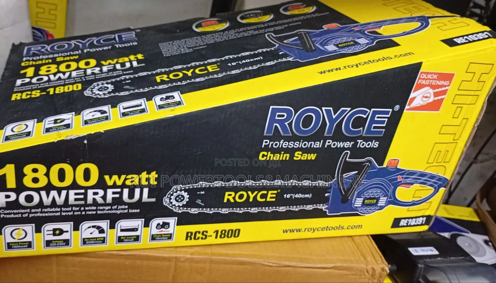 Royce 1800w Electric Chainsaw/ Electric Chain Saw