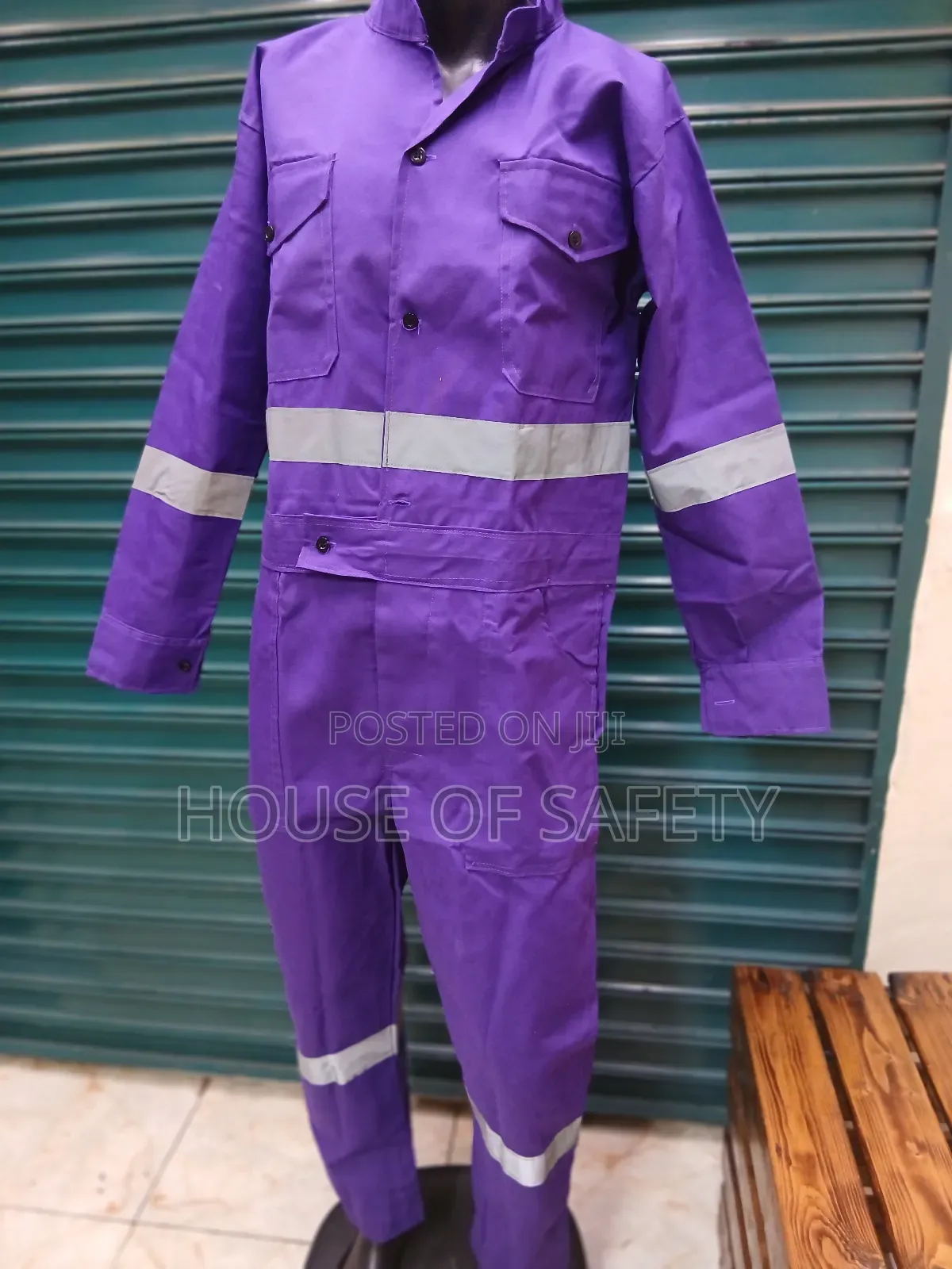 Purple Generic Reflective Overall
