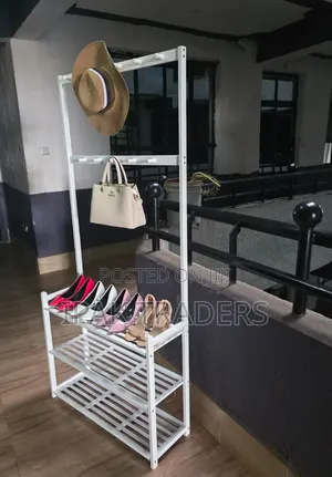 *Perfect Combo Multifunctional Bamboo Rack*Modern Minimalist