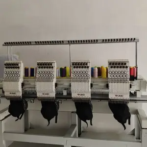 High Quality 4 Head 12/15 Needles Embroidery Machine