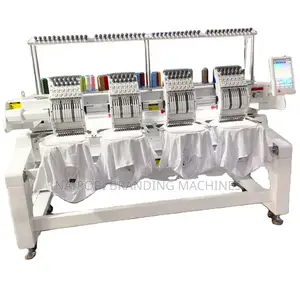 4 Heads 12 Needles Embroidery Machine - Pro Commercial Computerized