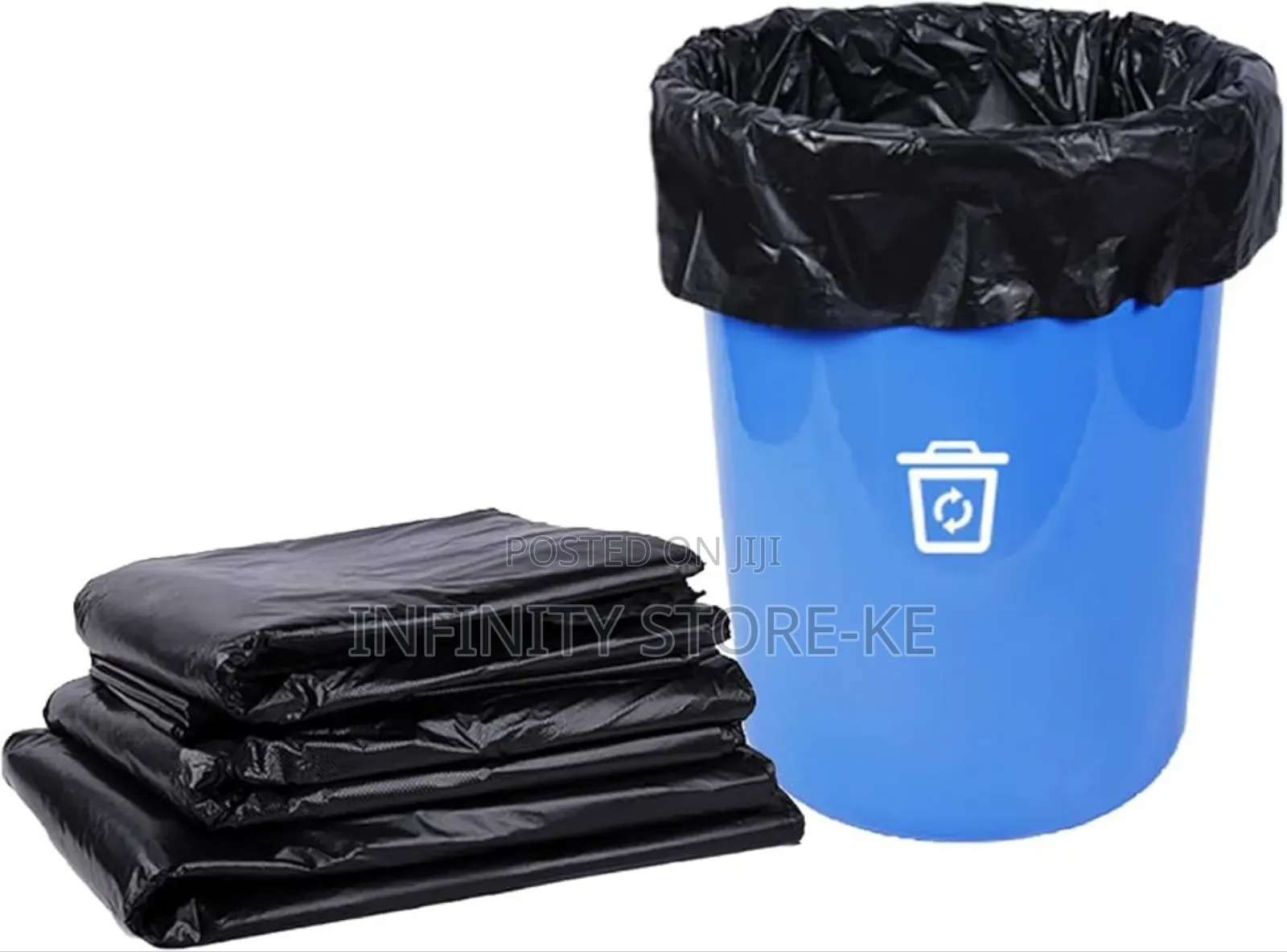 Large Size 50 PCS Disposable Garbage/Trash Bags