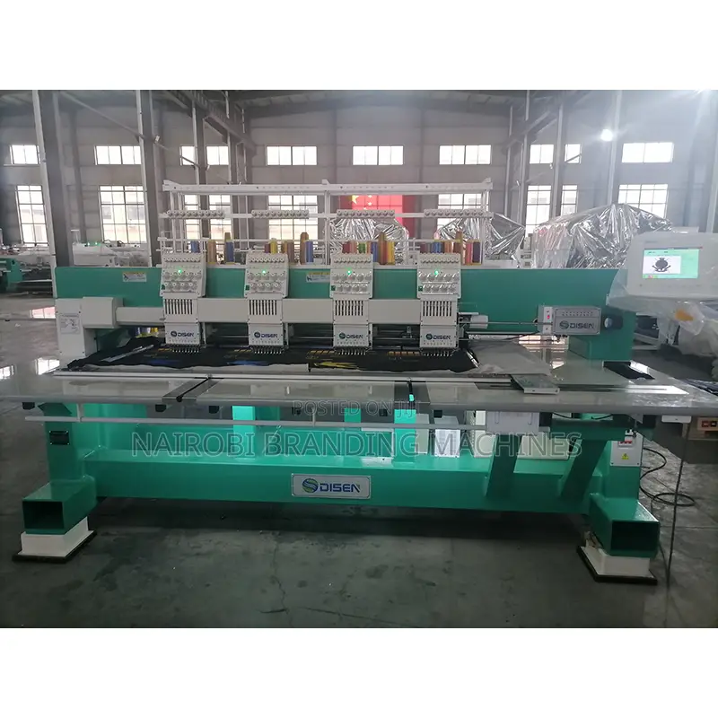 High Quality Four-Head Flat Embroidery Machine New Condition