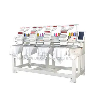 Industrial 12/15 Needle 4 Head Computer Embroidery Machine
