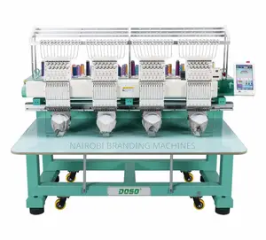 4 Head Embroidery Machine - Auto Thread Trimming