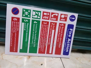 Fire Action Signs