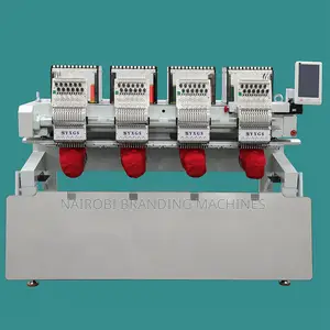 12 Needle 4 Heads Embroidery Machine - High Pressure Flat Embroidery