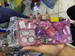 Kessihe Marble Gradient Diamond Glitter Cover for Infinix Hot 50i