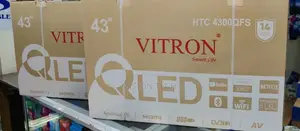 Vitron 43" HTC 4300qfs Qled Smart Android Tv *