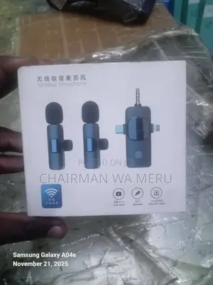 Wireless Microphone for Interviews