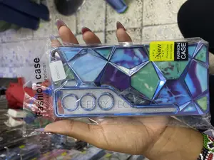Onzee Gradient Glitter Case for Tecno Camon 40 Luxury Plated 3d Cube