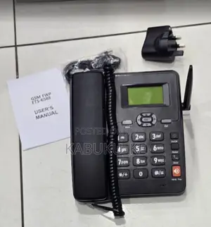 Home/Office GSM Simcard Desktop Phone With Dual Simcard Slot