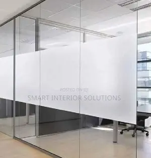 Office Partition Frosted Window Film