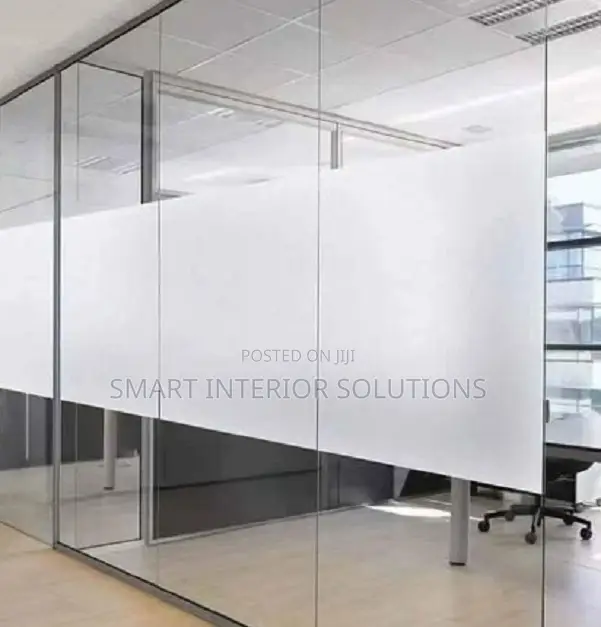 Office Partition Frosted Window Film