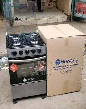 50*55 Nunix Full Gas Standing Cooker With Gas Oven