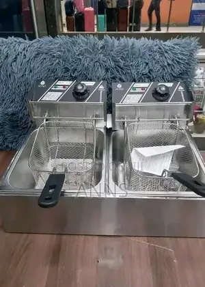 Nunix 6l+6l Double Electric Chips Deep Fryer Machine