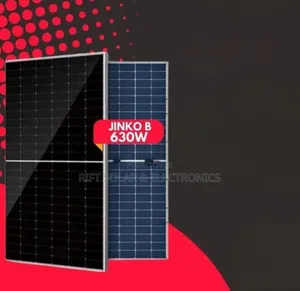 Half Cell 630 Watts Jinko Bi Facial Monocrystalline All Weather Solar