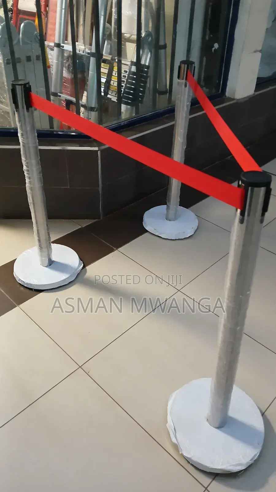 Pedestrians Guardrail Line 2m