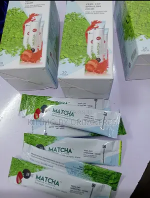 Matcha Premium Japanese Strawberry Packet of 20 Satchet.