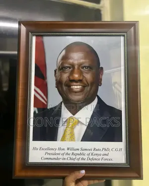 A3 Framed Presidents Potrait.