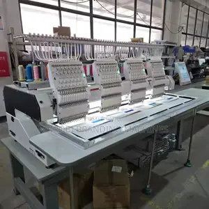 4 Head Embroidery Machine Computerized Speed Automatic Embroidery