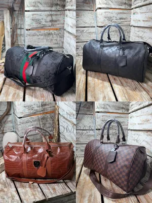 Quality Leather Designer Casual Lv Gucci Burbery Duffle Bags