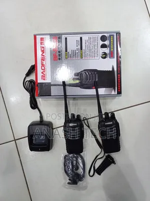 Baofeng Bf-888s 5km Range 16-Channel Radio for Outdoor Security Use
