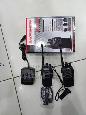 Baofeng Bf-888s Strong Signal 16ch 2-Way Radio With Battery Backup
